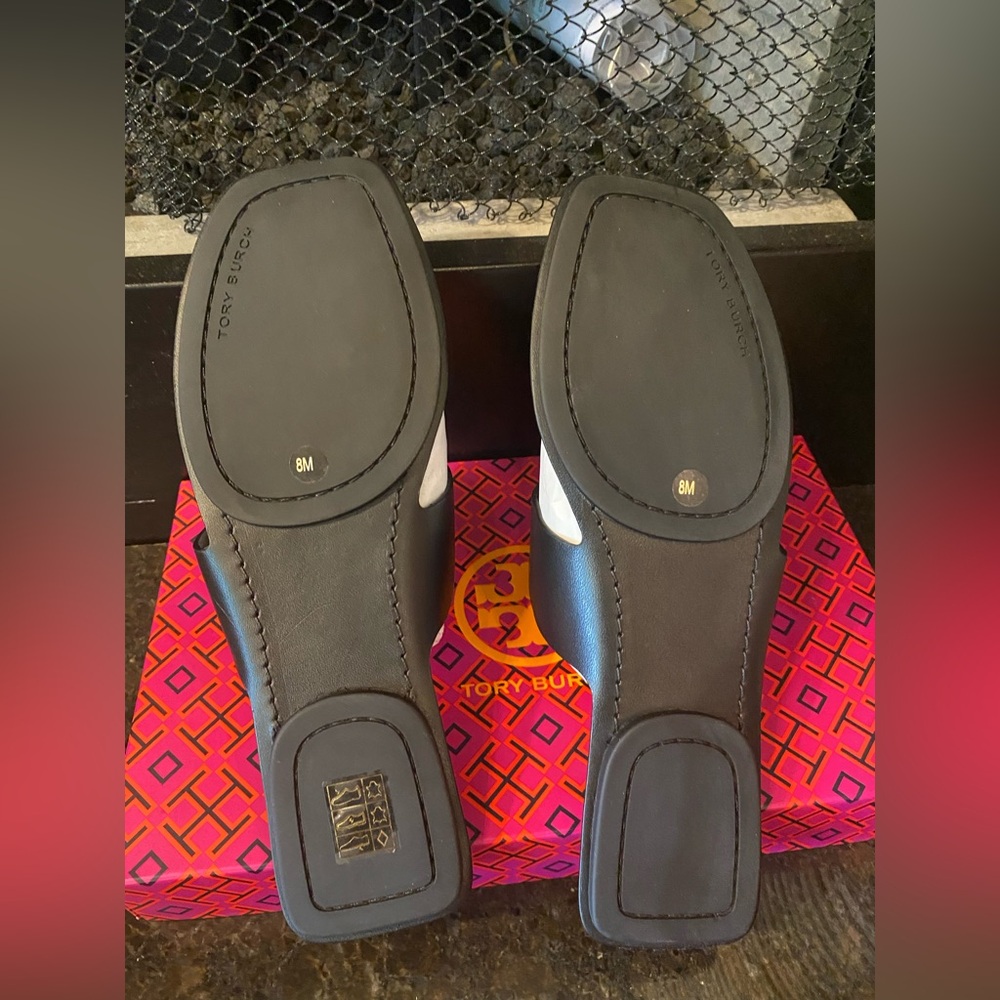 Tory Burch Black Slide Sandals - Picture 5 of 6